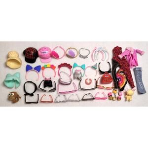 LOL Surprise Accessories Lot Hats Hairbands Sunglasses Clothes Shoes Purse Pet